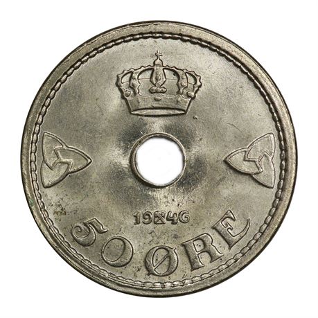 50 Øre 1946 Kv 0