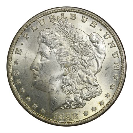 USA Morgan Dollar 1898 O Kv 0