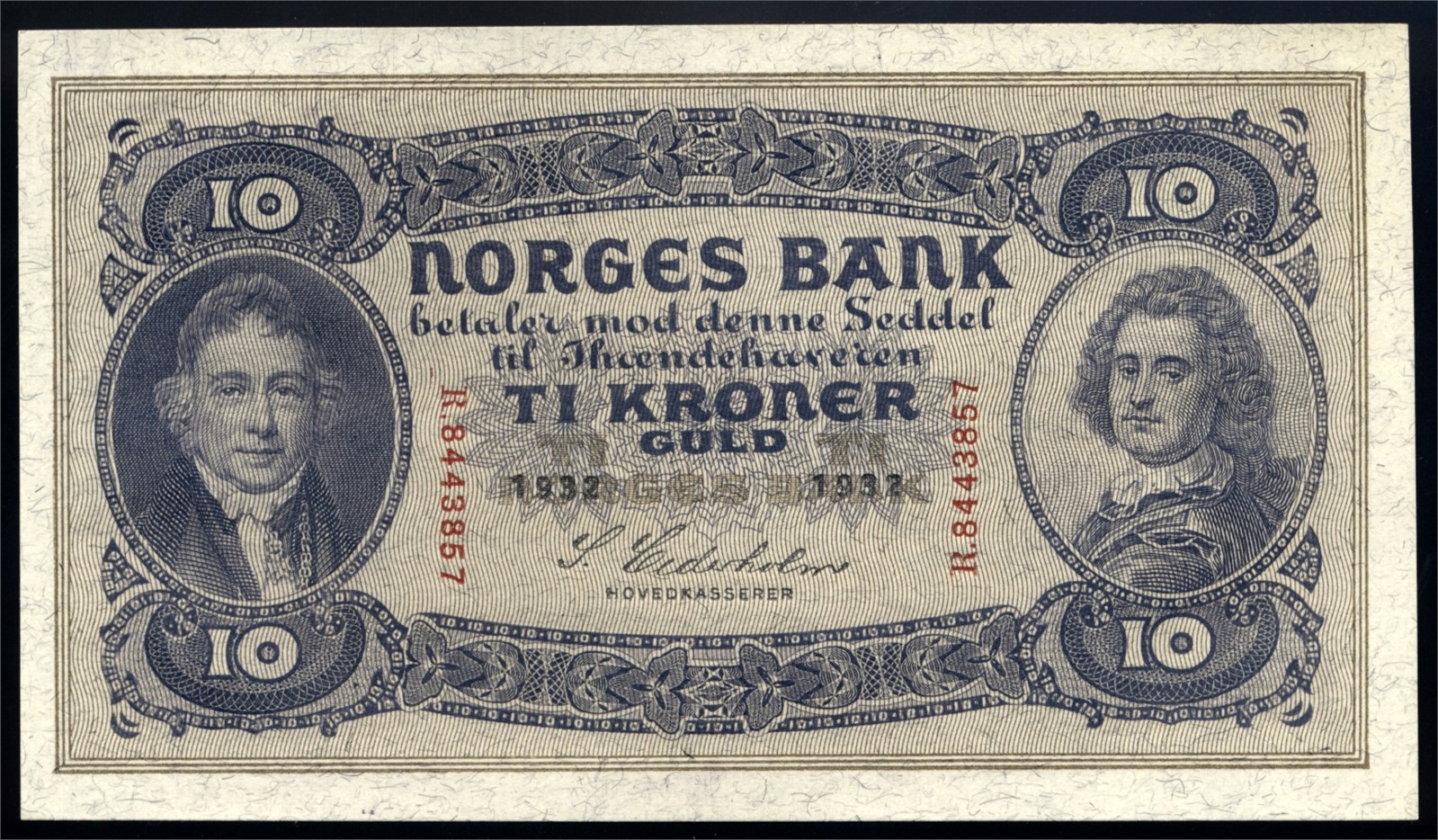 10 Kroner 1932 R8443857 Kv 0/01 (AU)