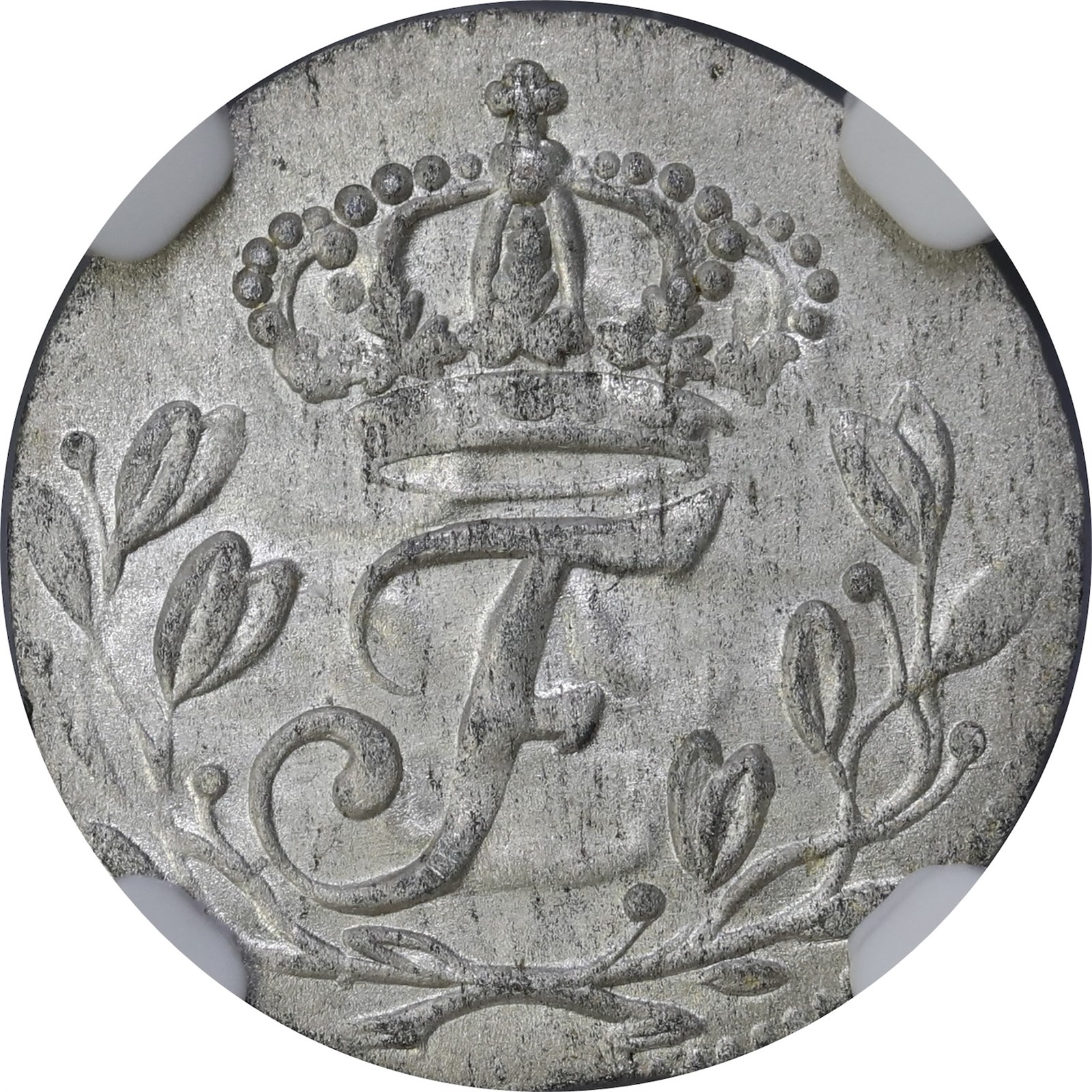 SWEDEN. Frederik I. 1 Öre 1723 NGC MS64.