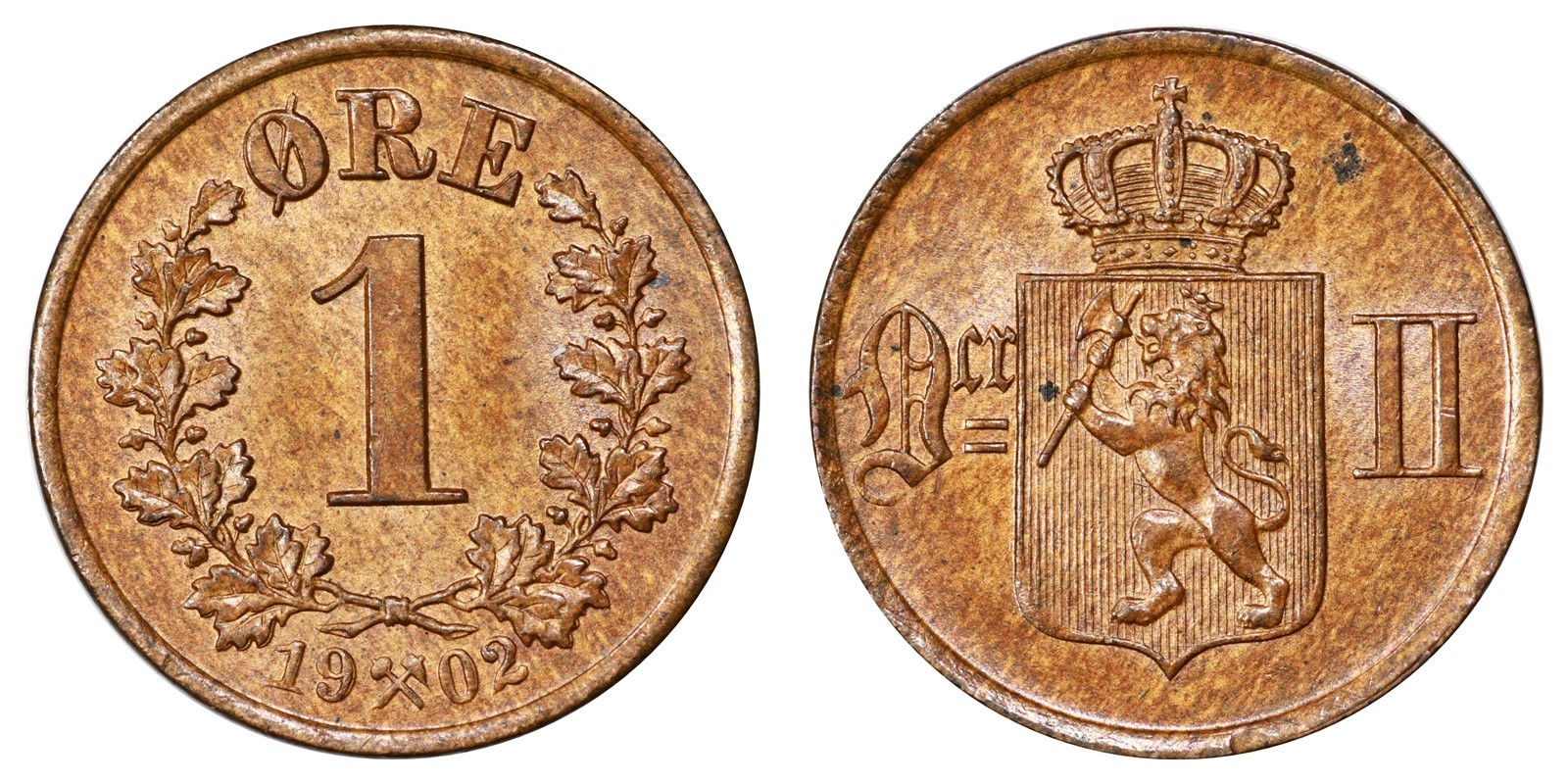 1 Øre 1902 Kv 0
