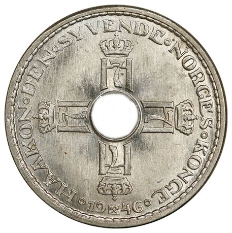 1 Krone 1946 PRAKT