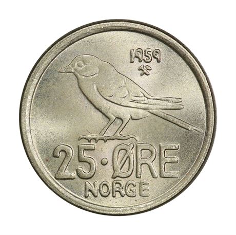 25 Øre 1959 Kv 0