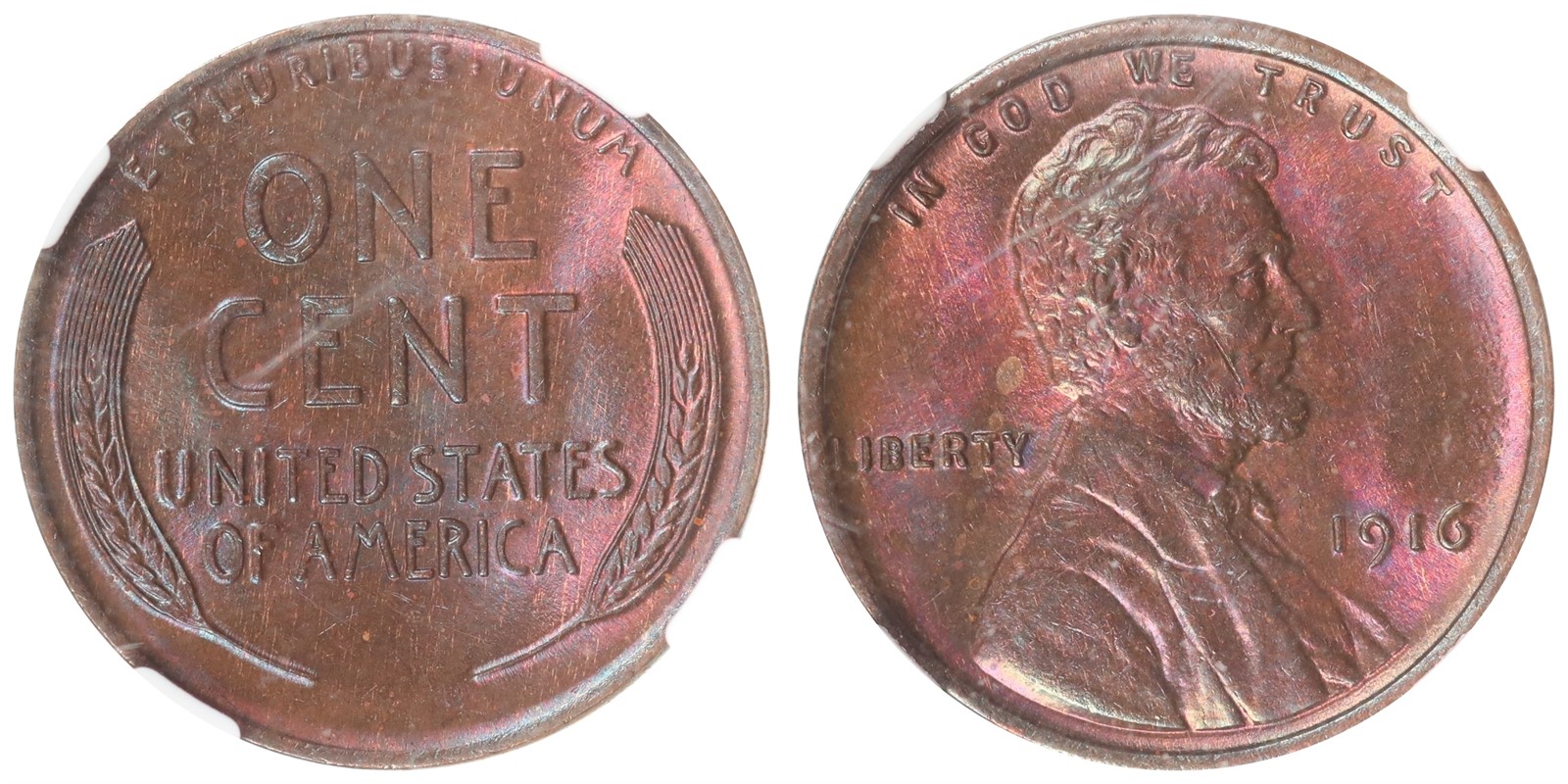 USA. 1 Cent. 1916. MS63BN.