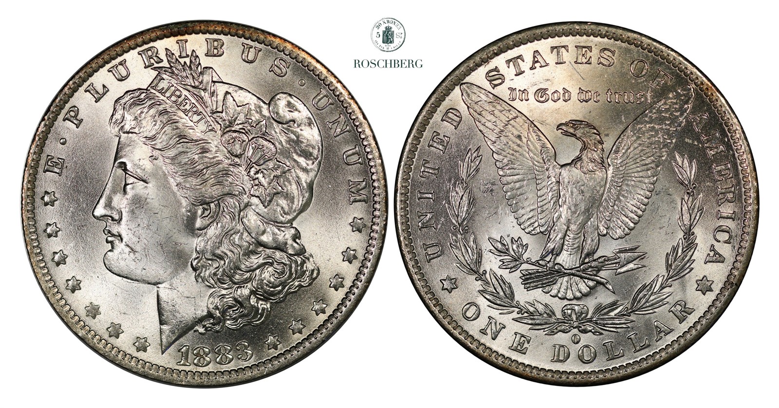 USA. Dollar 1883-O Choice UNC