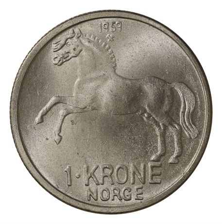 1 Krone 1959 Kv 0