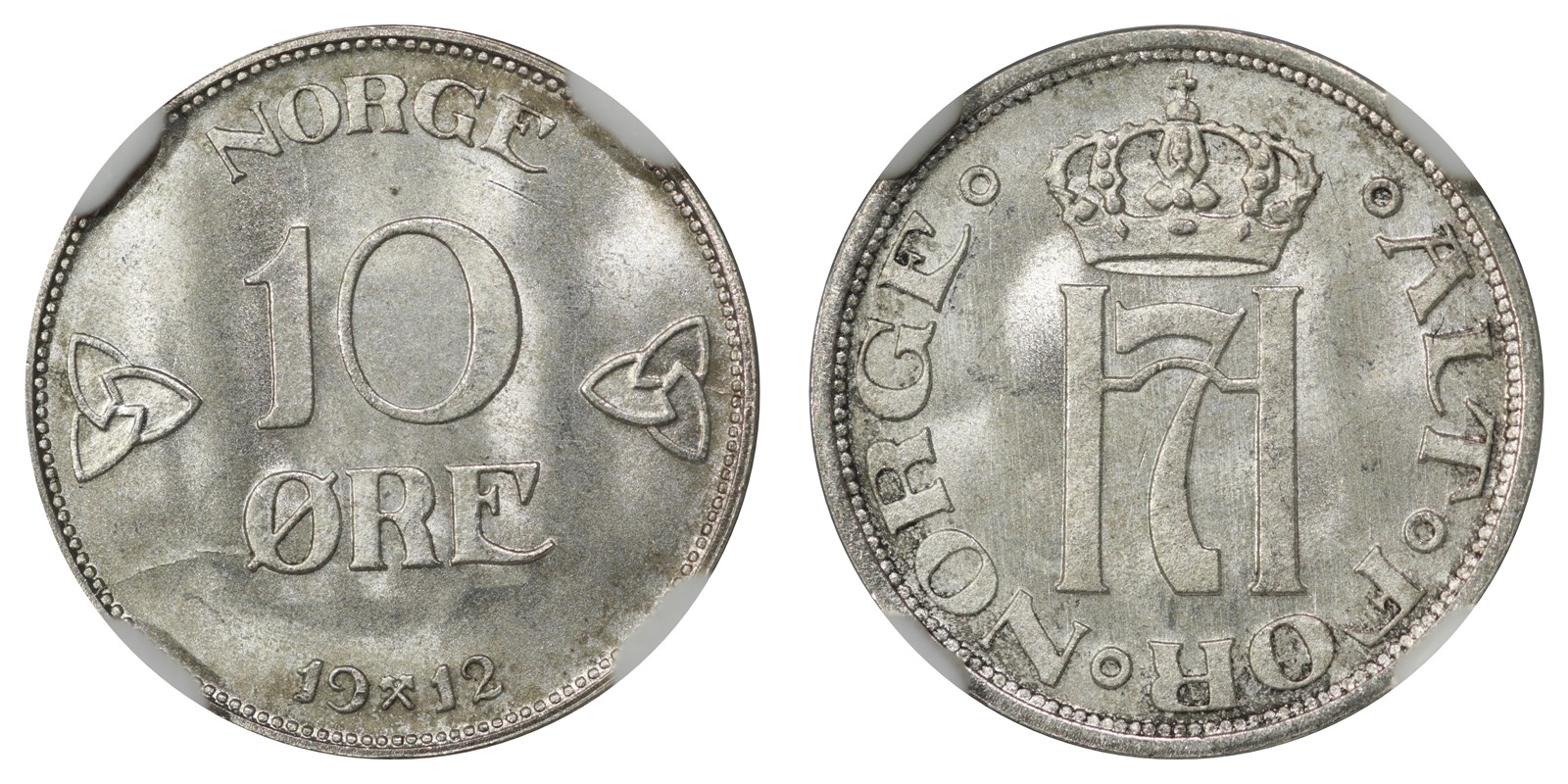 10 Øre 1912 NGC MS66 *