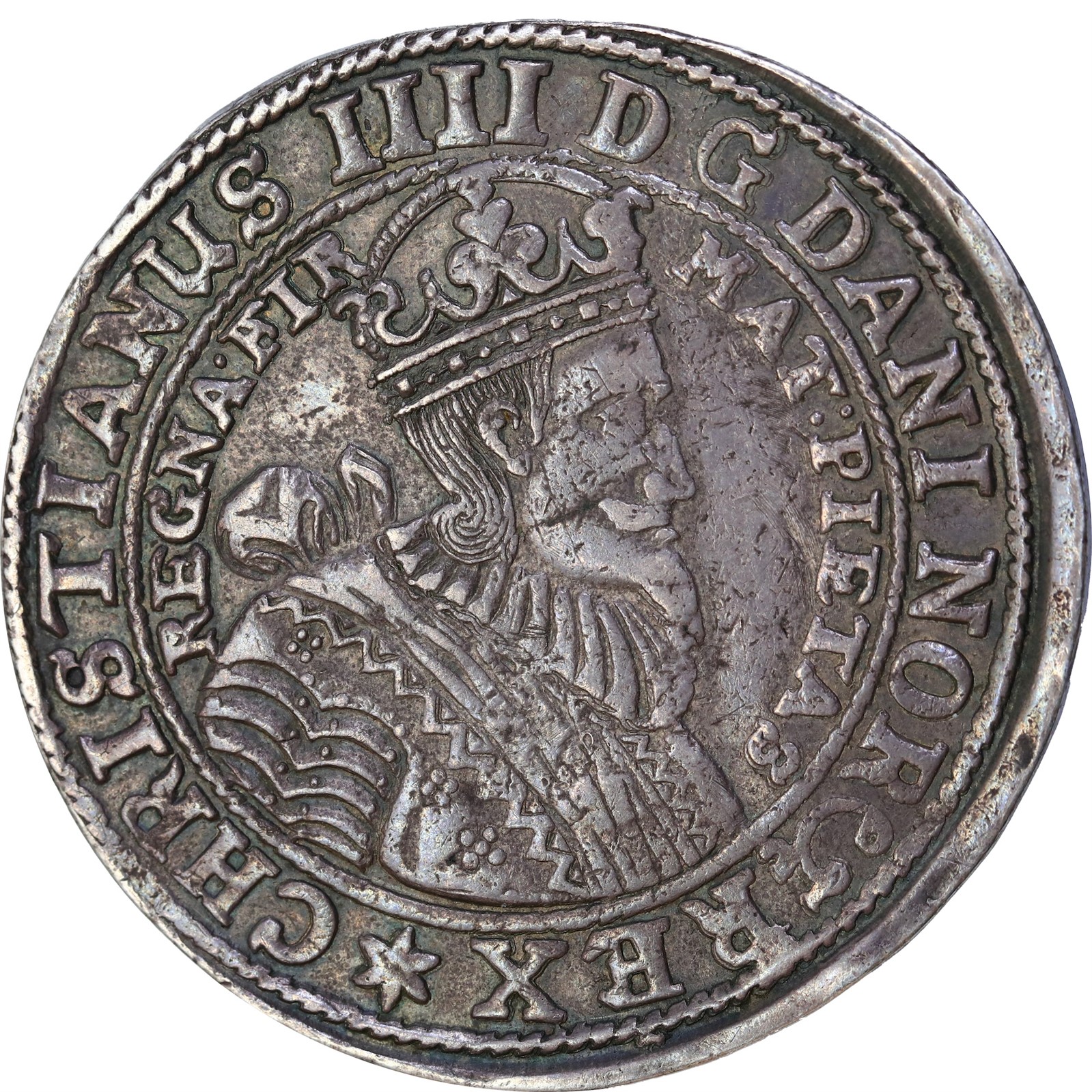 NORWAY. Christian IV. Speciedaler 1629. Kv 1+ (XF)