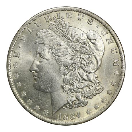 USA Morgan Dollar 1884 O Kv 01