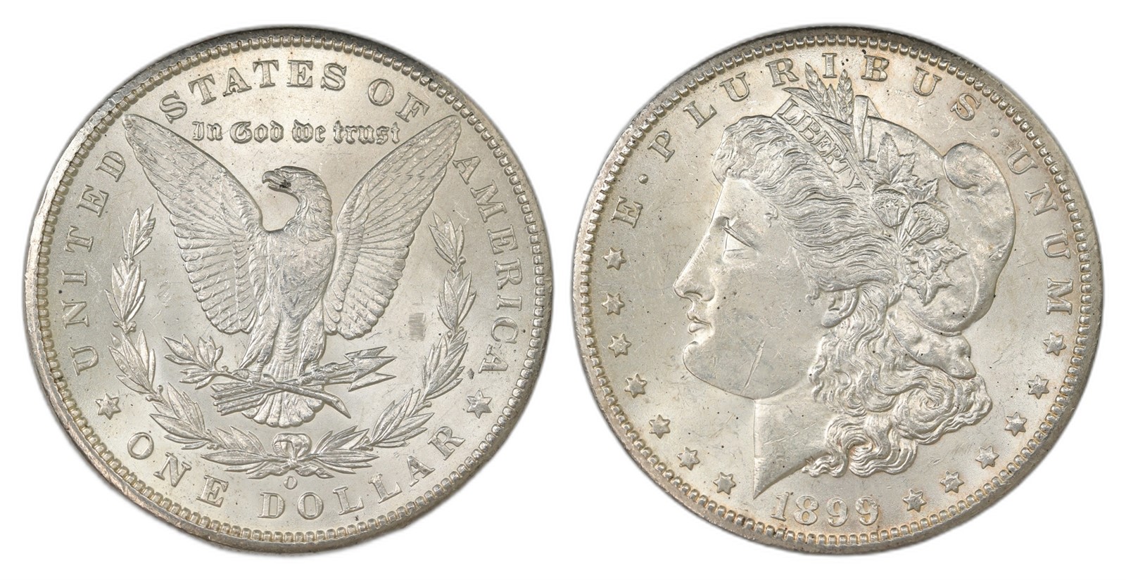 USA. Republic. Morgan Dollar 1899-O. Kv UNC.
