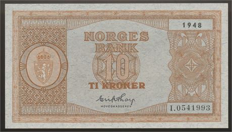 10 Kroner 1948 I Kv 0