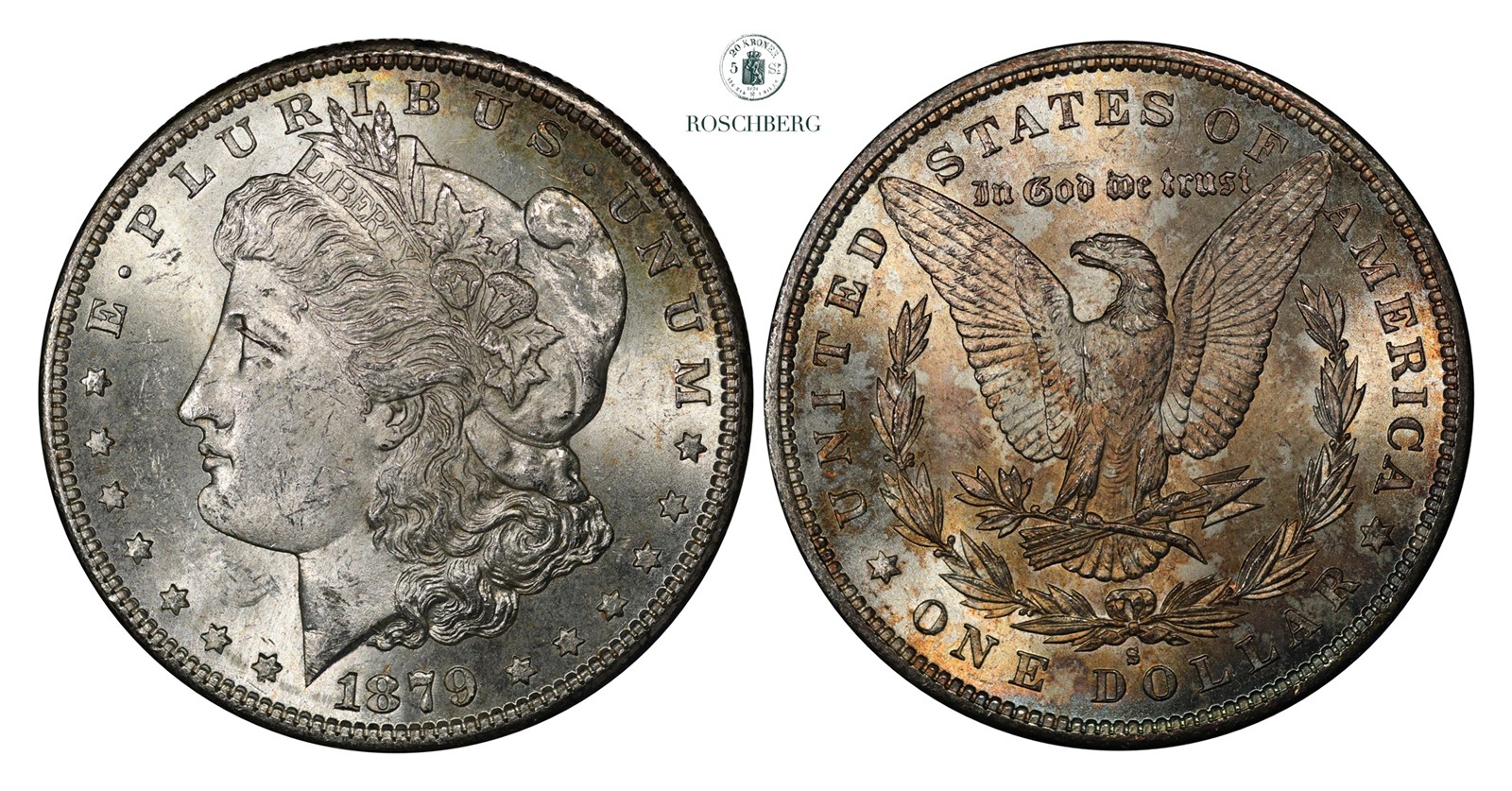 USA. Dollar 1879-S UNC