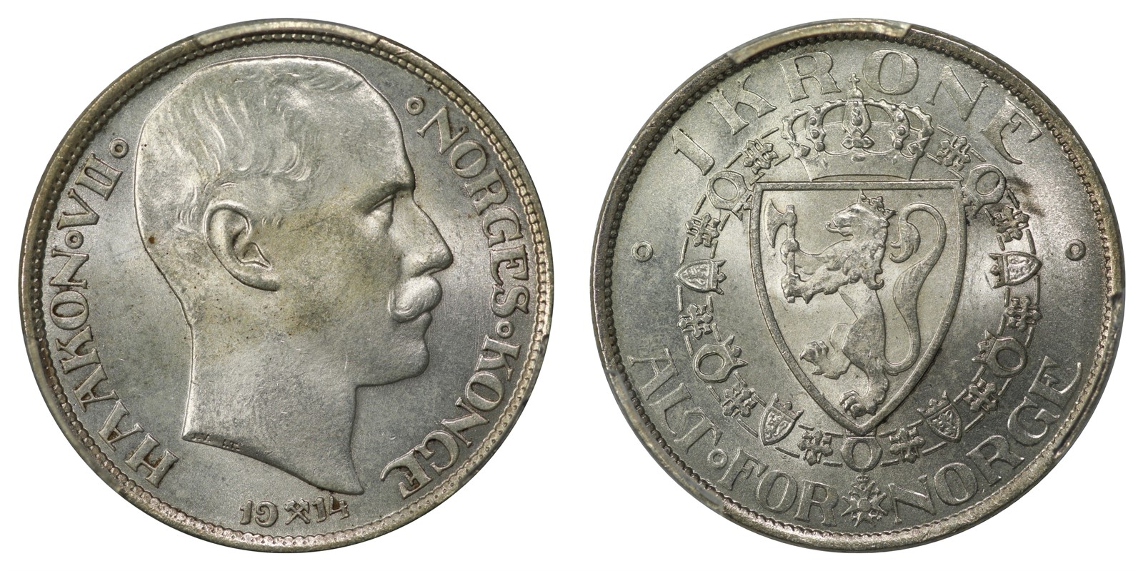 1 Krone 1914 PCGS MS64 *