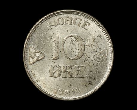 10 Øre 1918 Kv 0