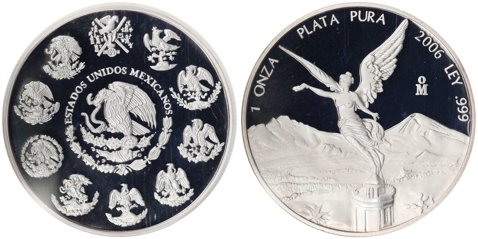 MEXICO. Republic. Onza. 2006. PCGS PR69DCAM.