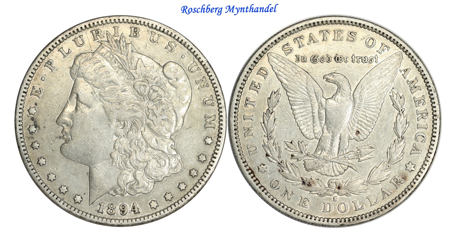 USA Morgan Dollar 1894 S XF