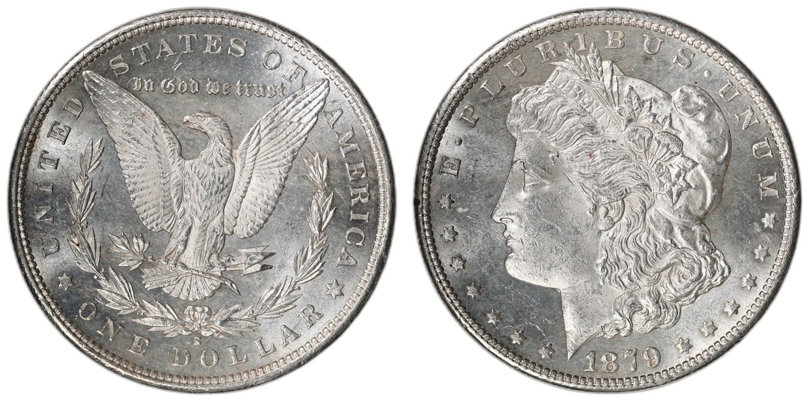 USA. Dollar. 1879-S. UNC.