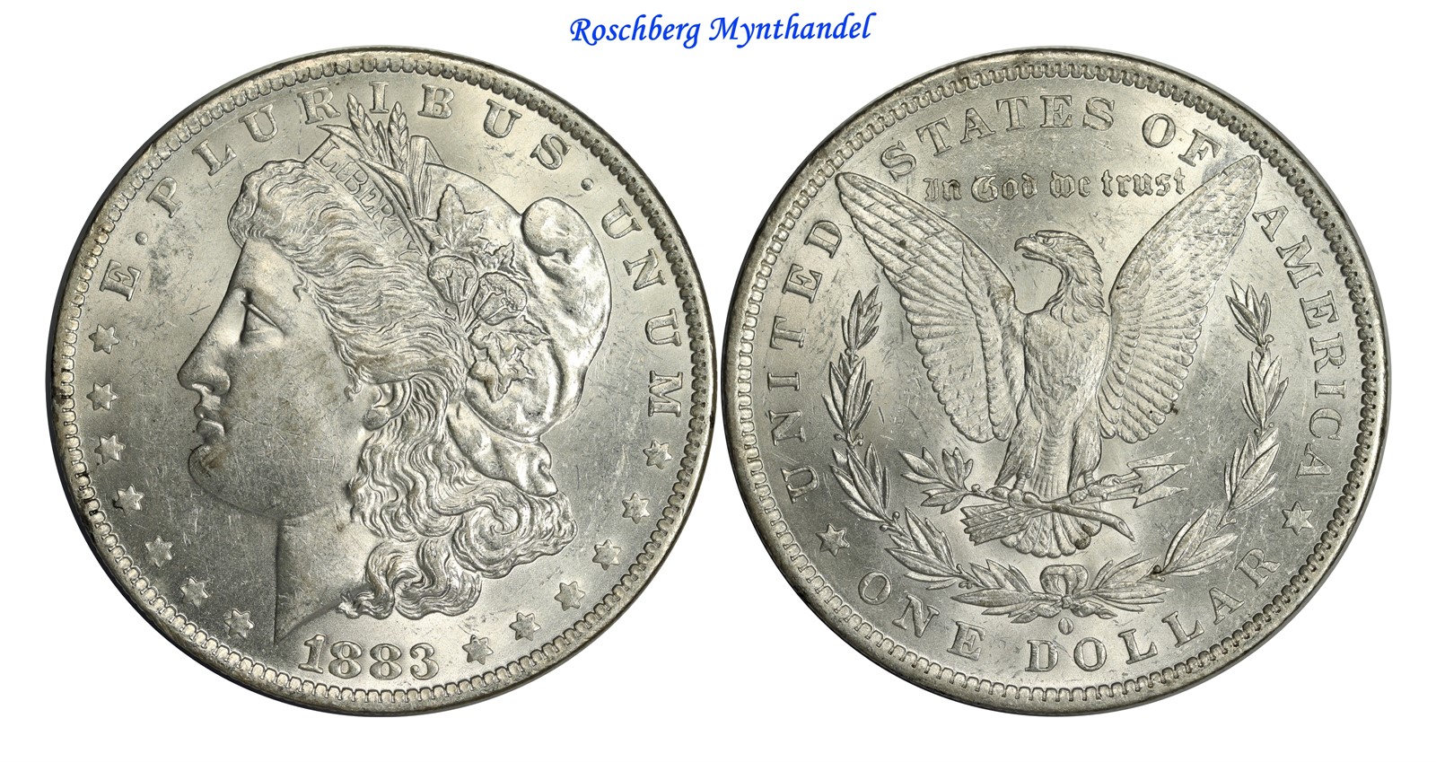 USA Morgan Dollar 1883 O Choice UNC