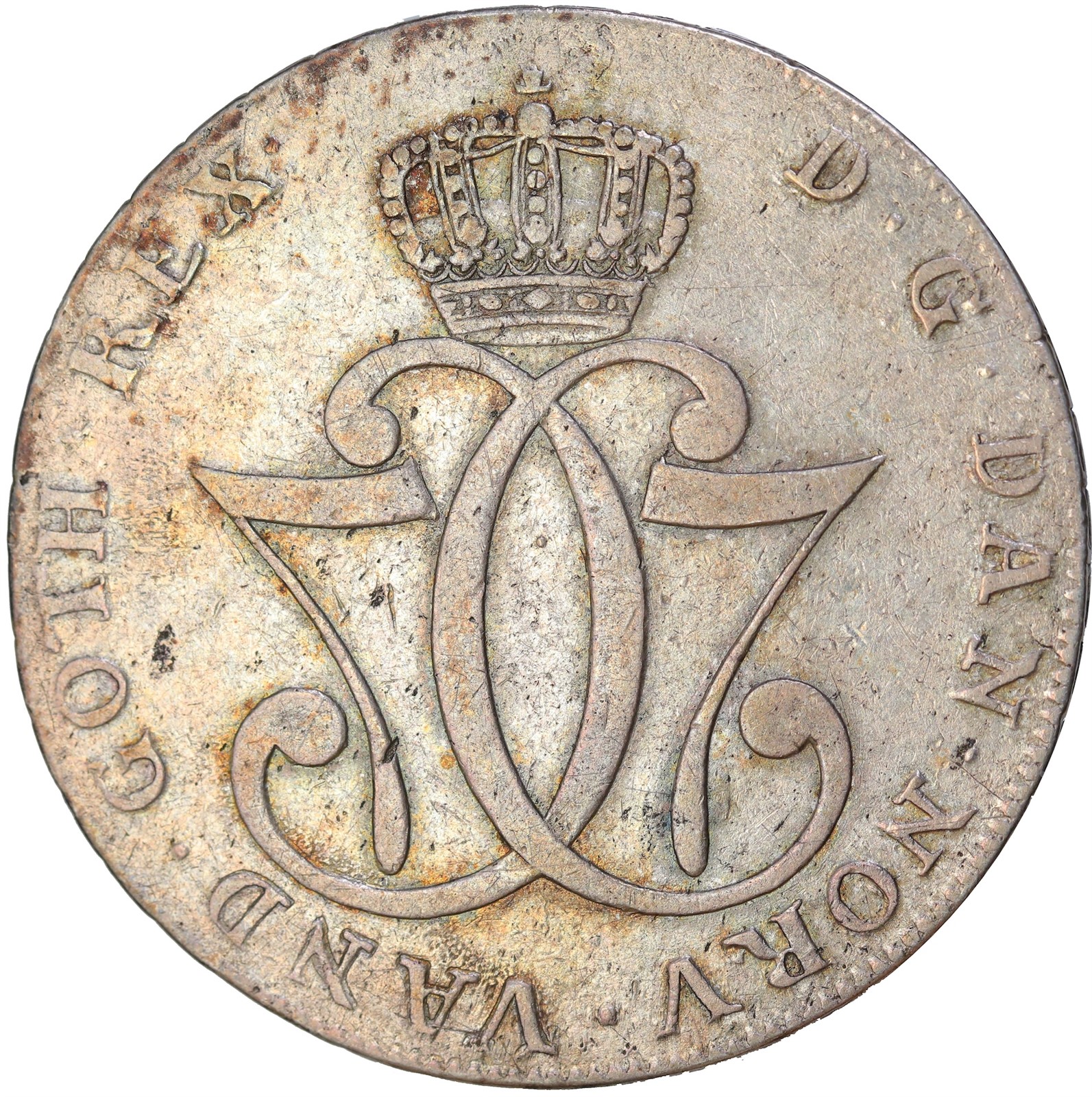 NORWAY. Christian VII. Speciedaler 1776 Kv 1+ (XF)