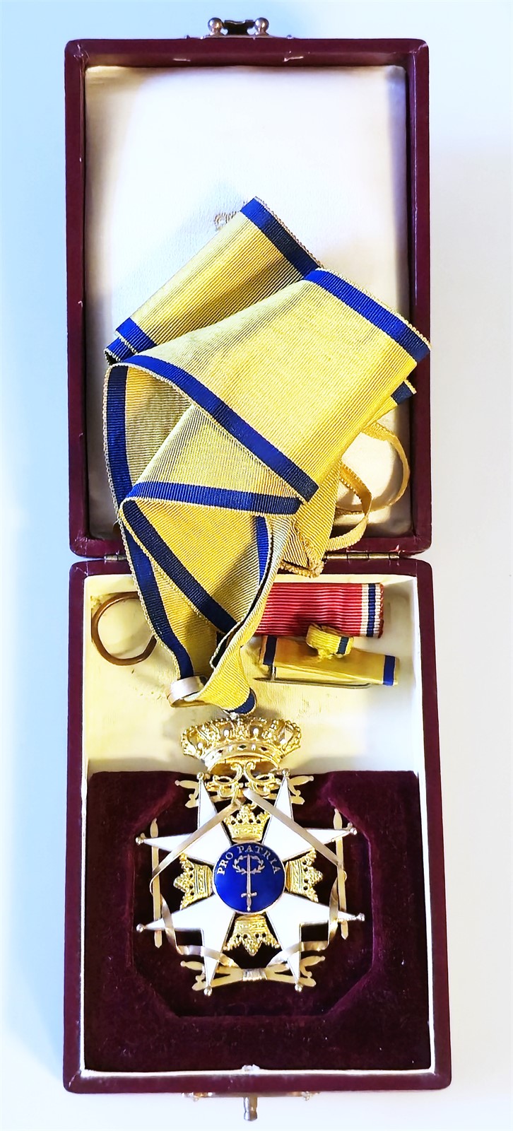 SWEDEN. Order of the Sword (Svärdsorden) Commander 1st Class. UNC.