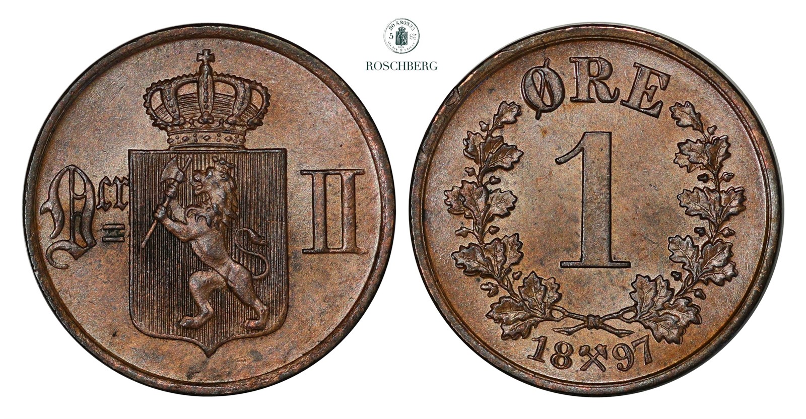 1 Øre 1897 Kv 0 (UNC)