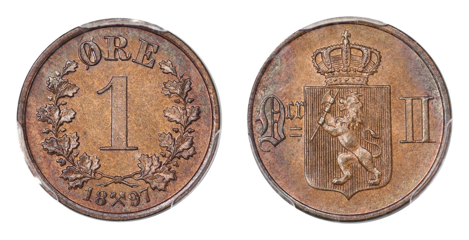 1 Øre 1897 MS65