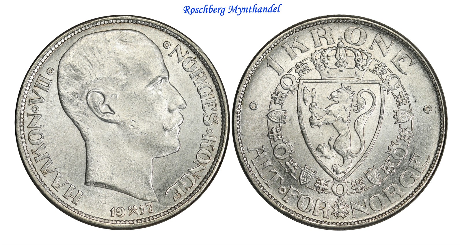 1 Krone 1917 Kv 0 (UNC)