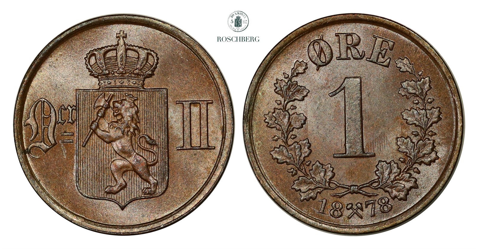 1 Øre 1878 Kv 0 (UNC)