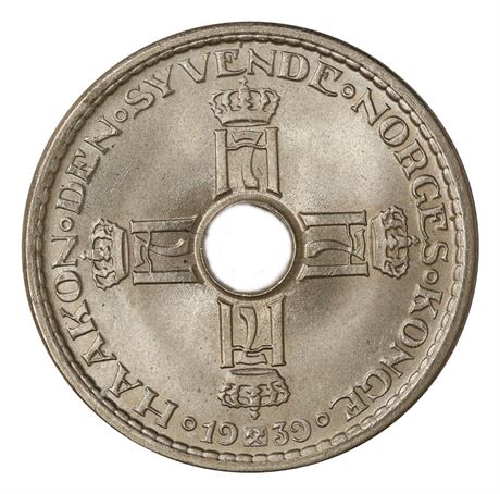 1 Krone 1939 Kv 0