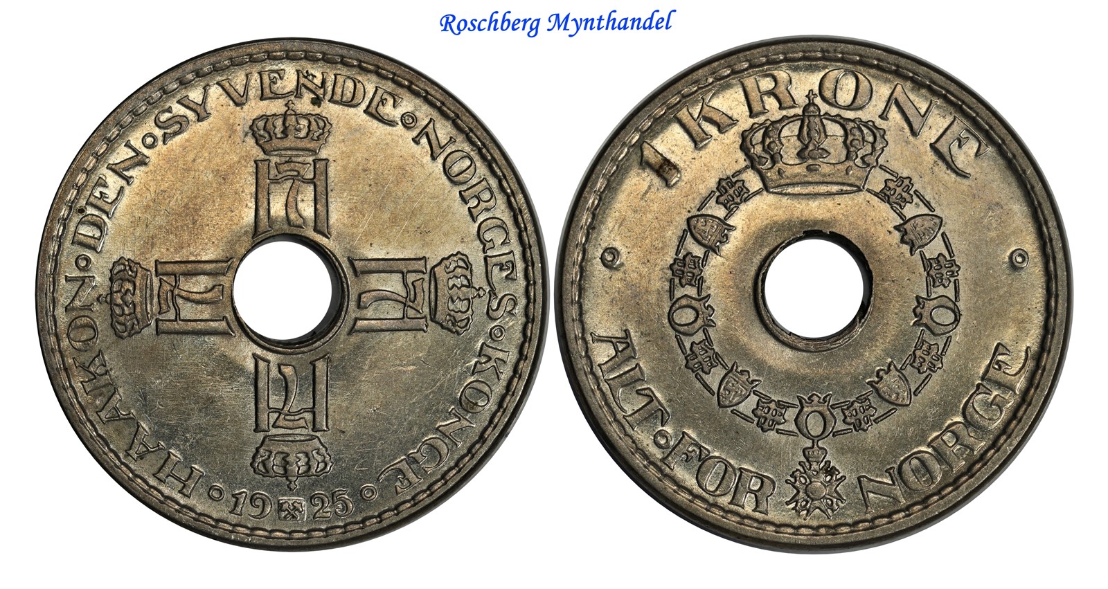 1 Krone 1925 Kv 0/01 (UNC)