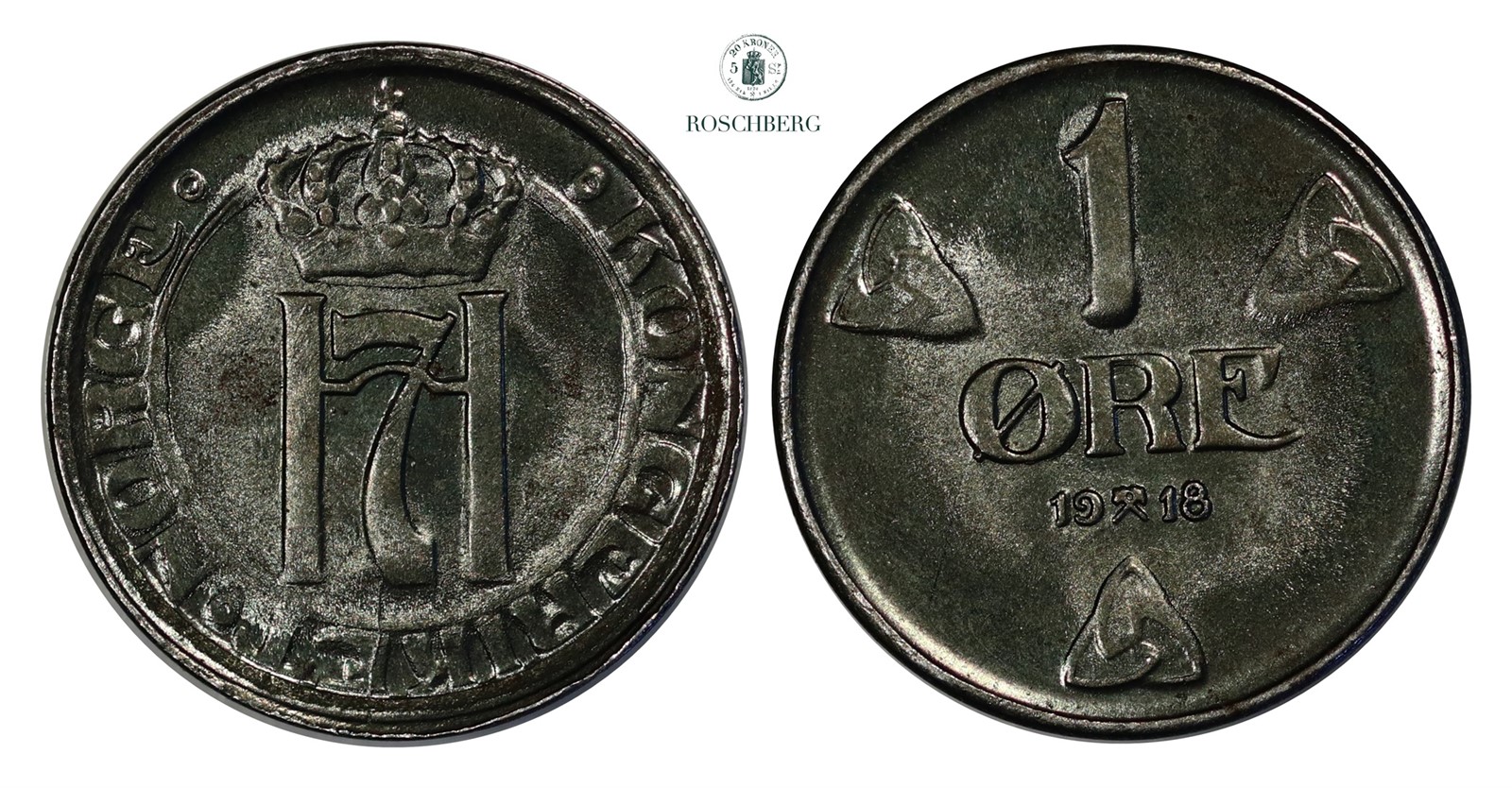 1 Øre 1918 Kv 0 (UNC)