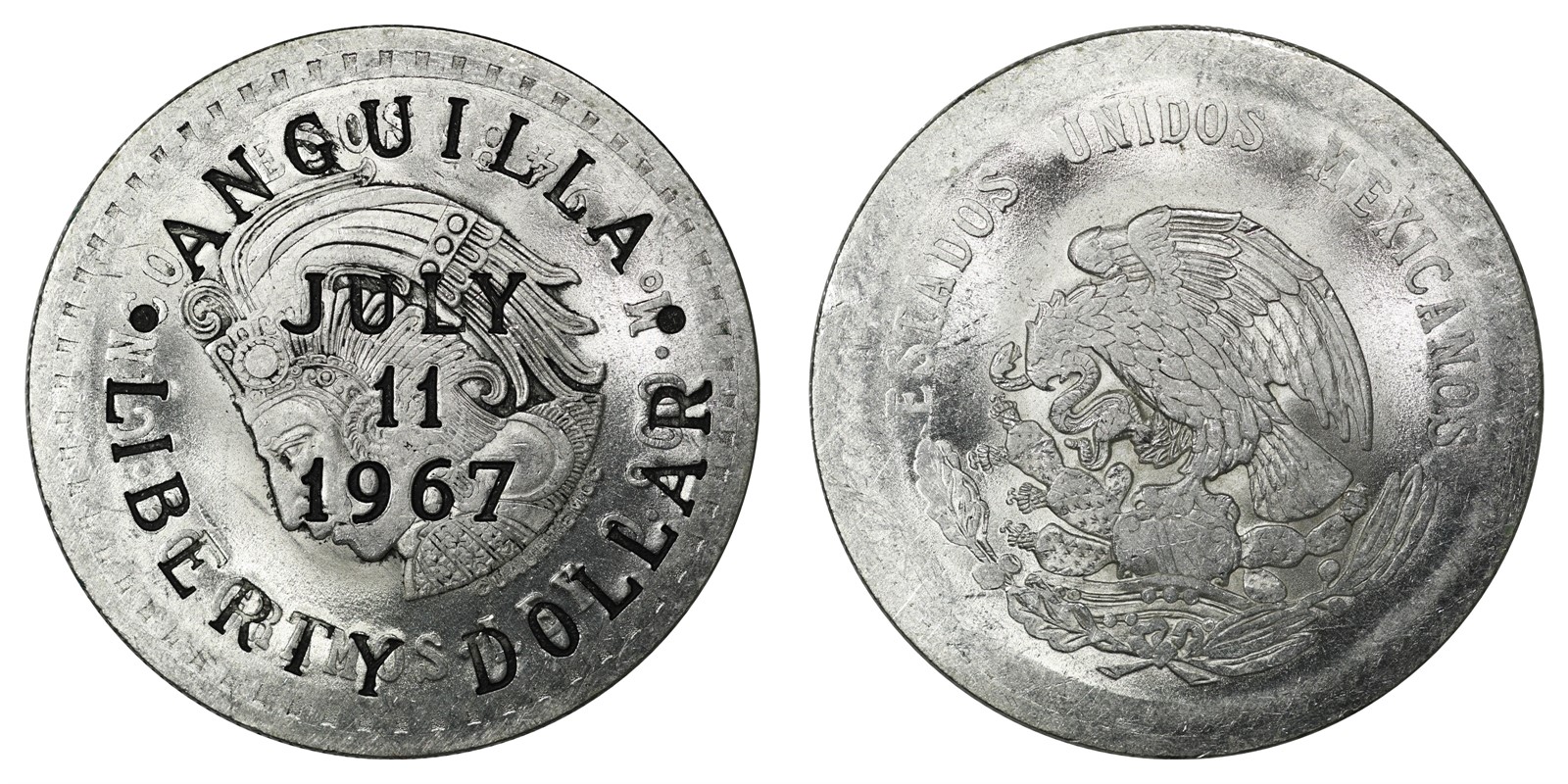 Anguilla - Dollar 1967 - UNC *