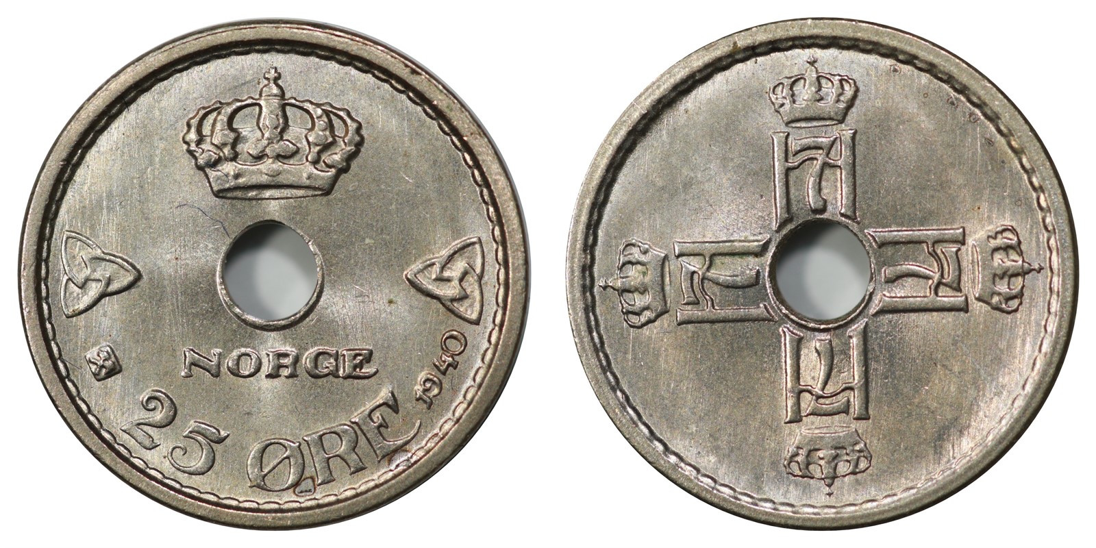 25 Øre 1940 Kv 0