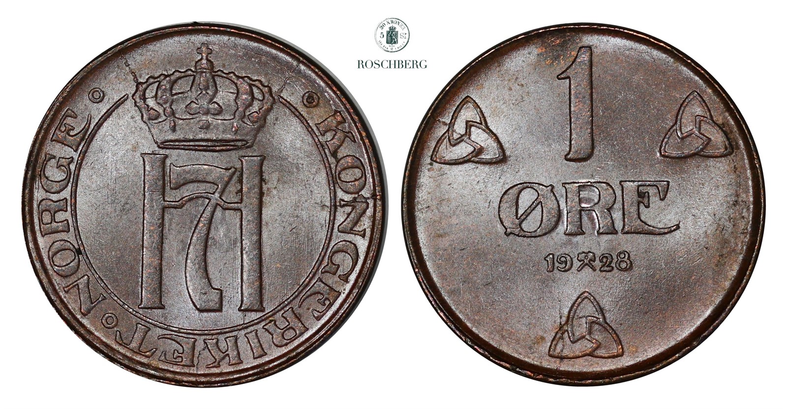 1 Øre 1928 Kv 0 (UNC)