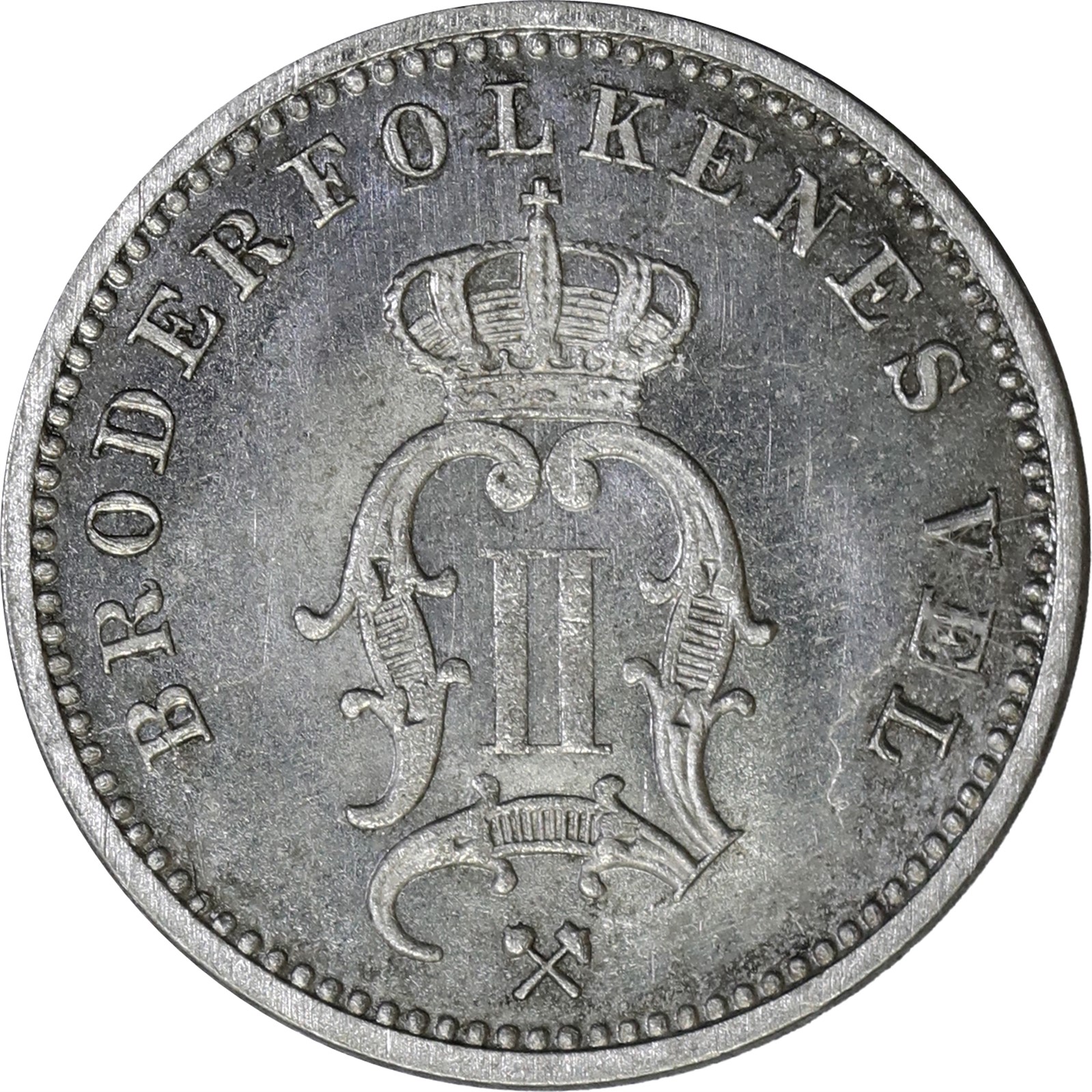 NORWAY. Oscar II. 10 Øre 1899 Prakt (choice)