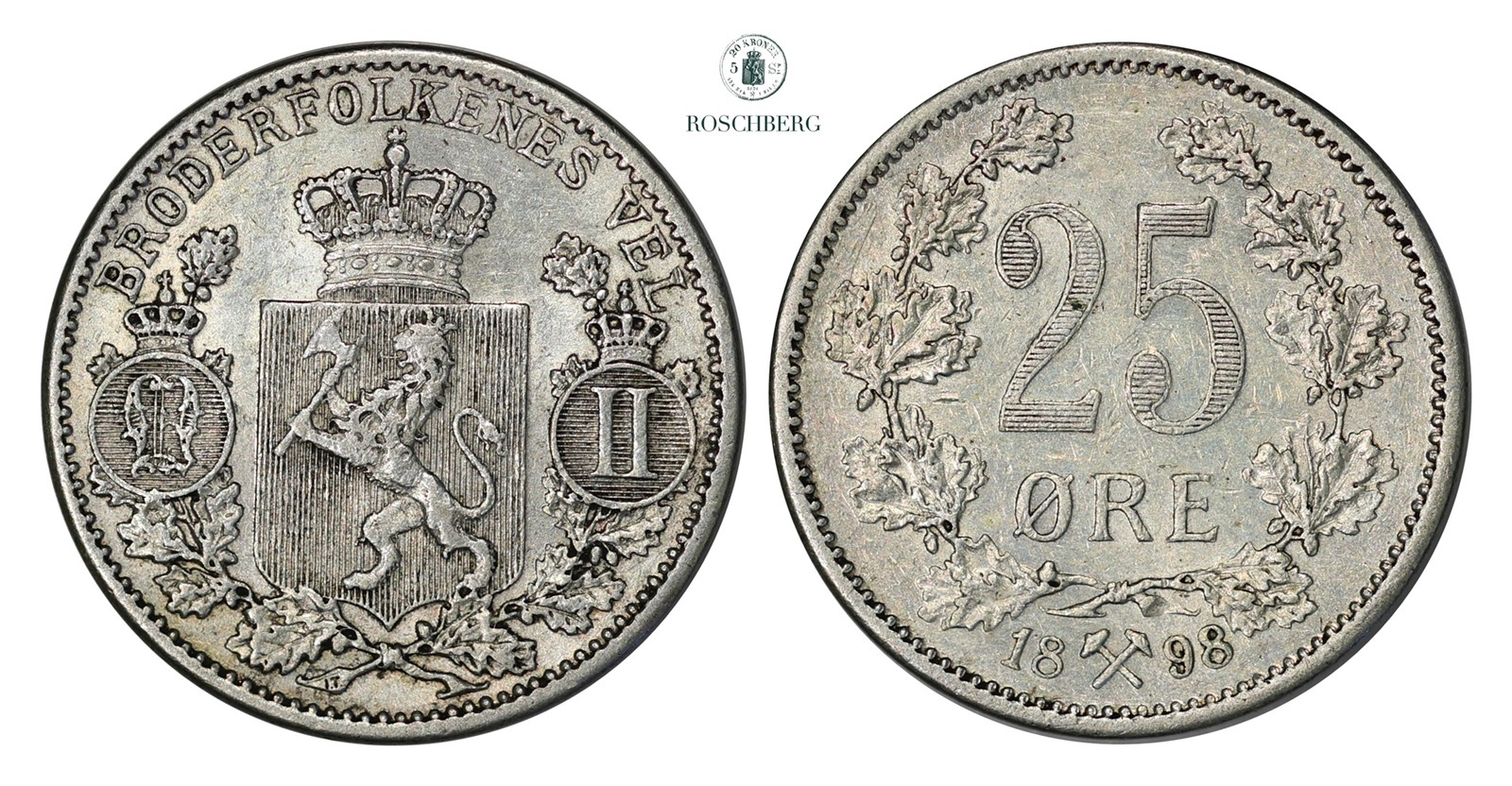 25 Øre 1898 Kv 01 (AU)