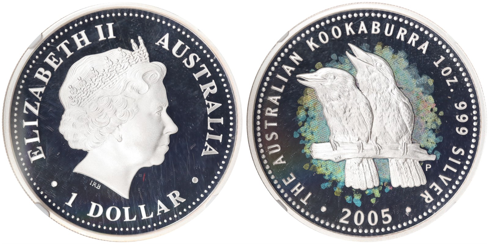 AUSTRALIA. Elizabeth II. 1 Dollar. 2005-P. NGC PF70UCAM.