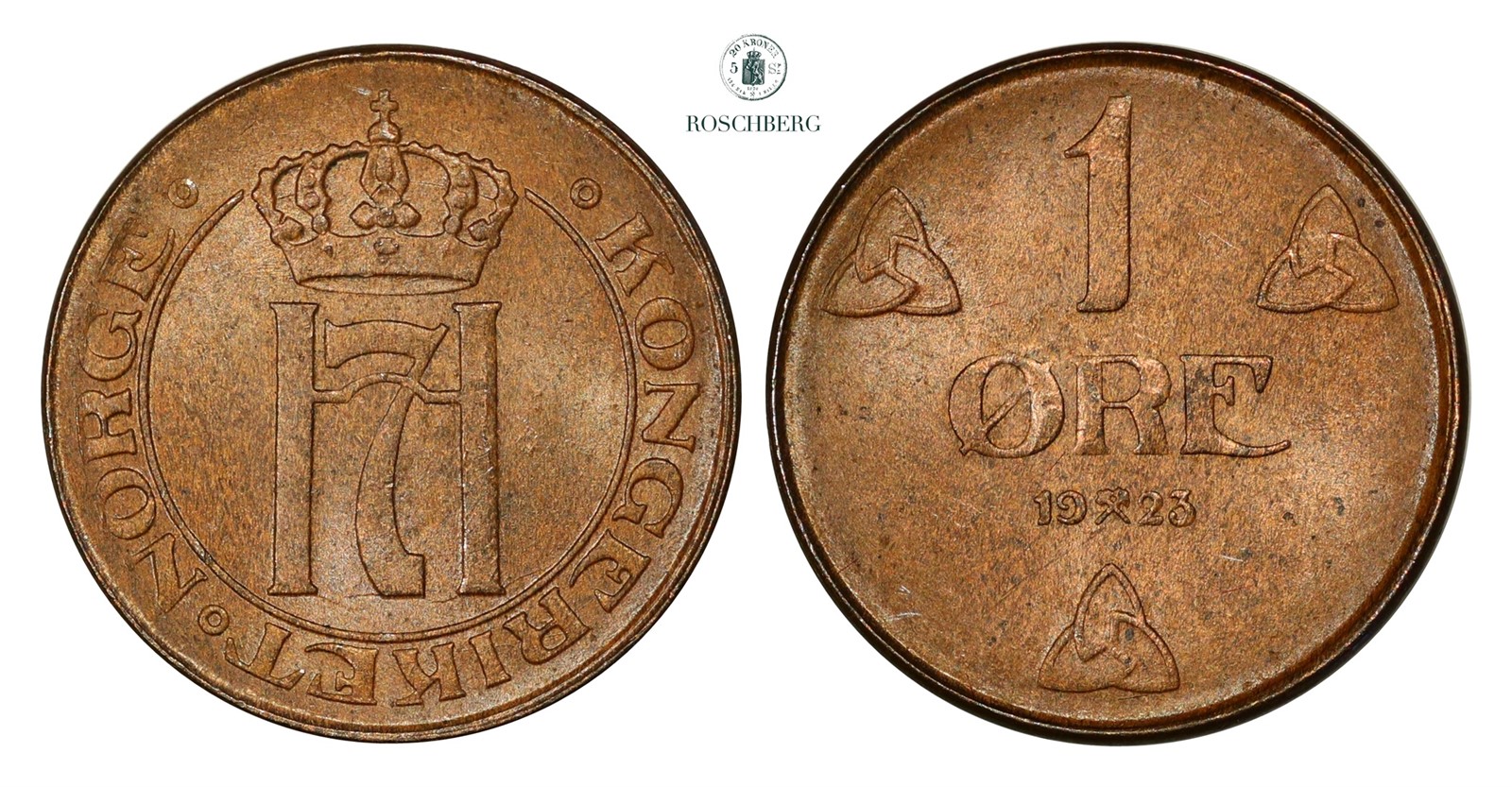 1 Øre 1923 Kv 0 (UNC)