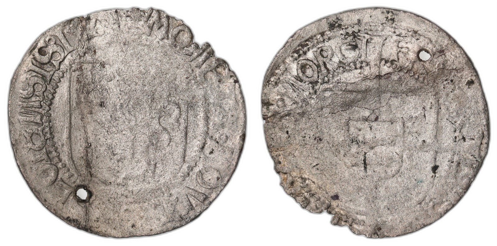NORWAY. Fredrik I. Skilling 1521. Kv 2 (VG).