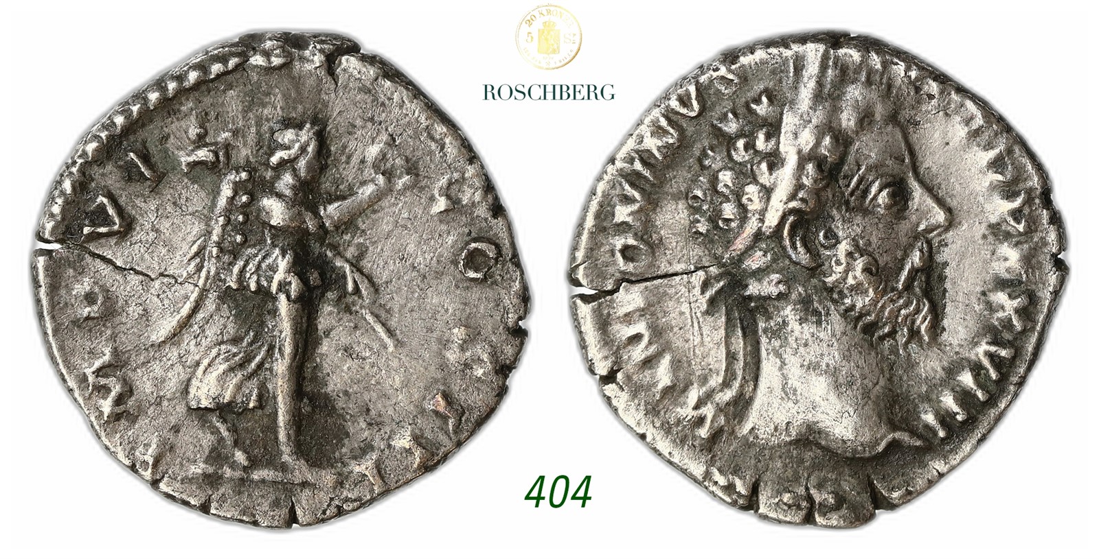 ANCIENTS, Rome. Marcus Aurelius. AR Denar 161-180.