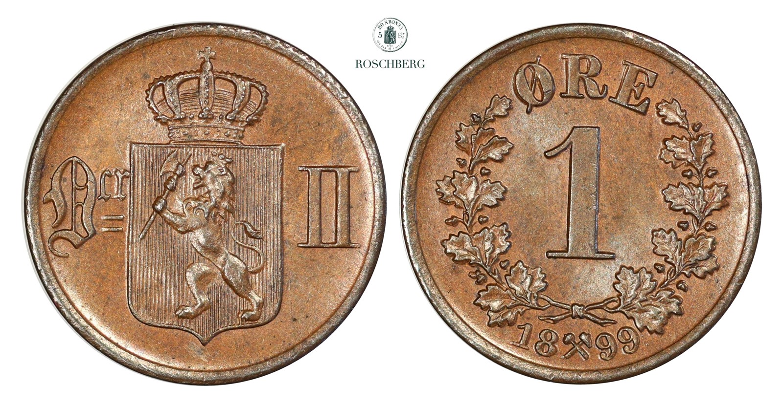 1 Øre 1899 Kv 0 (UNC)