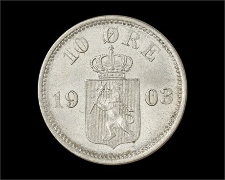 10 Øre 1903 Kv 0