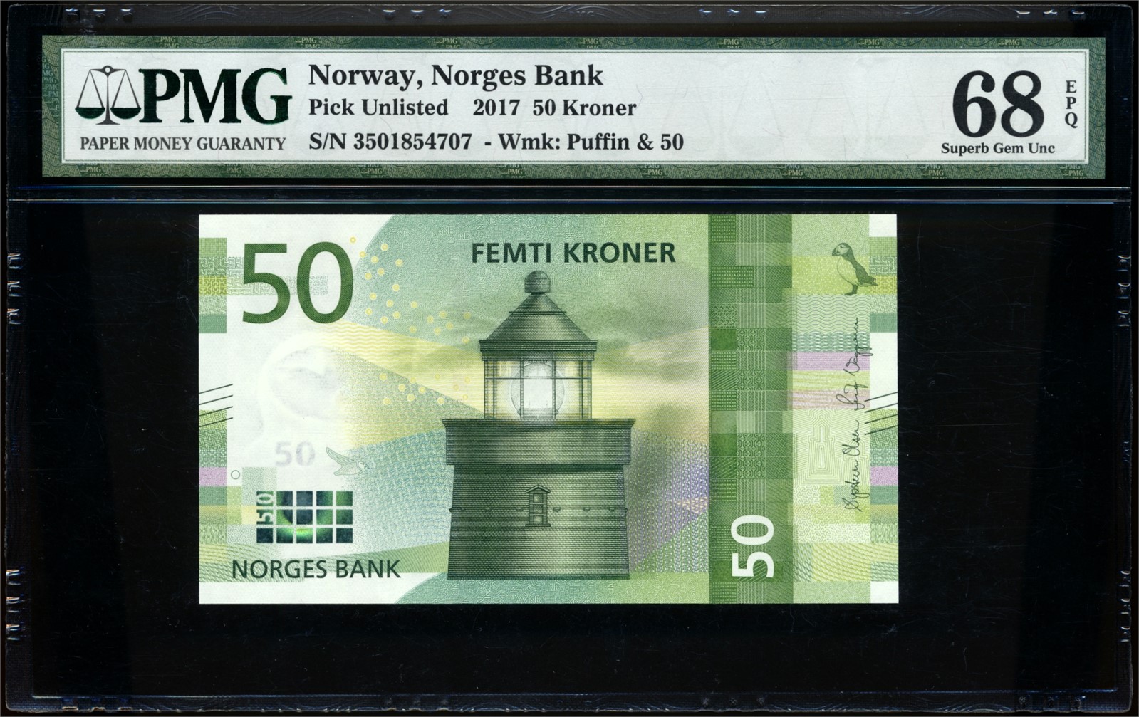 50 Kroner 2017 3501854707 PMG 68EPQ