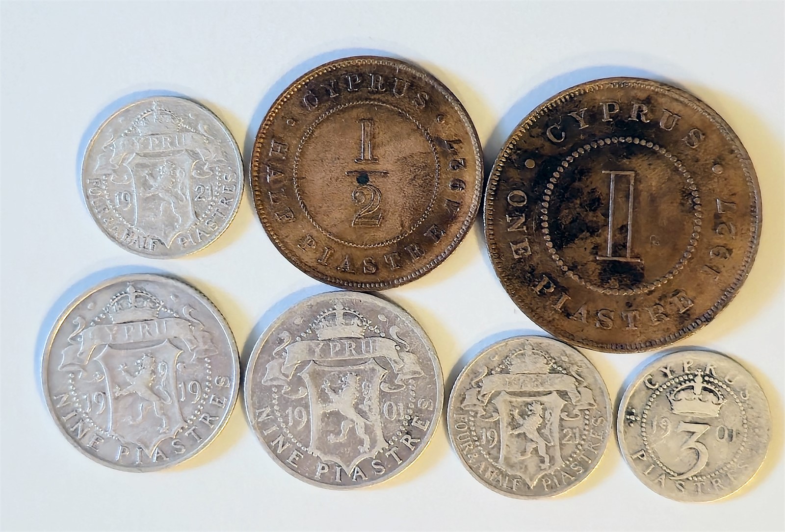 CYPRUS. Victoria, George V. Small collection.