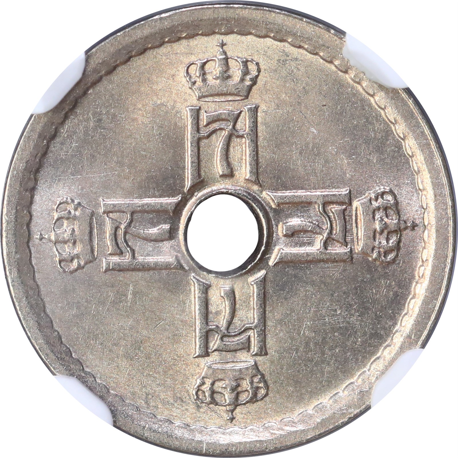 NORWAY. Haakon VII. 25 Øre 1929 NGC MS62