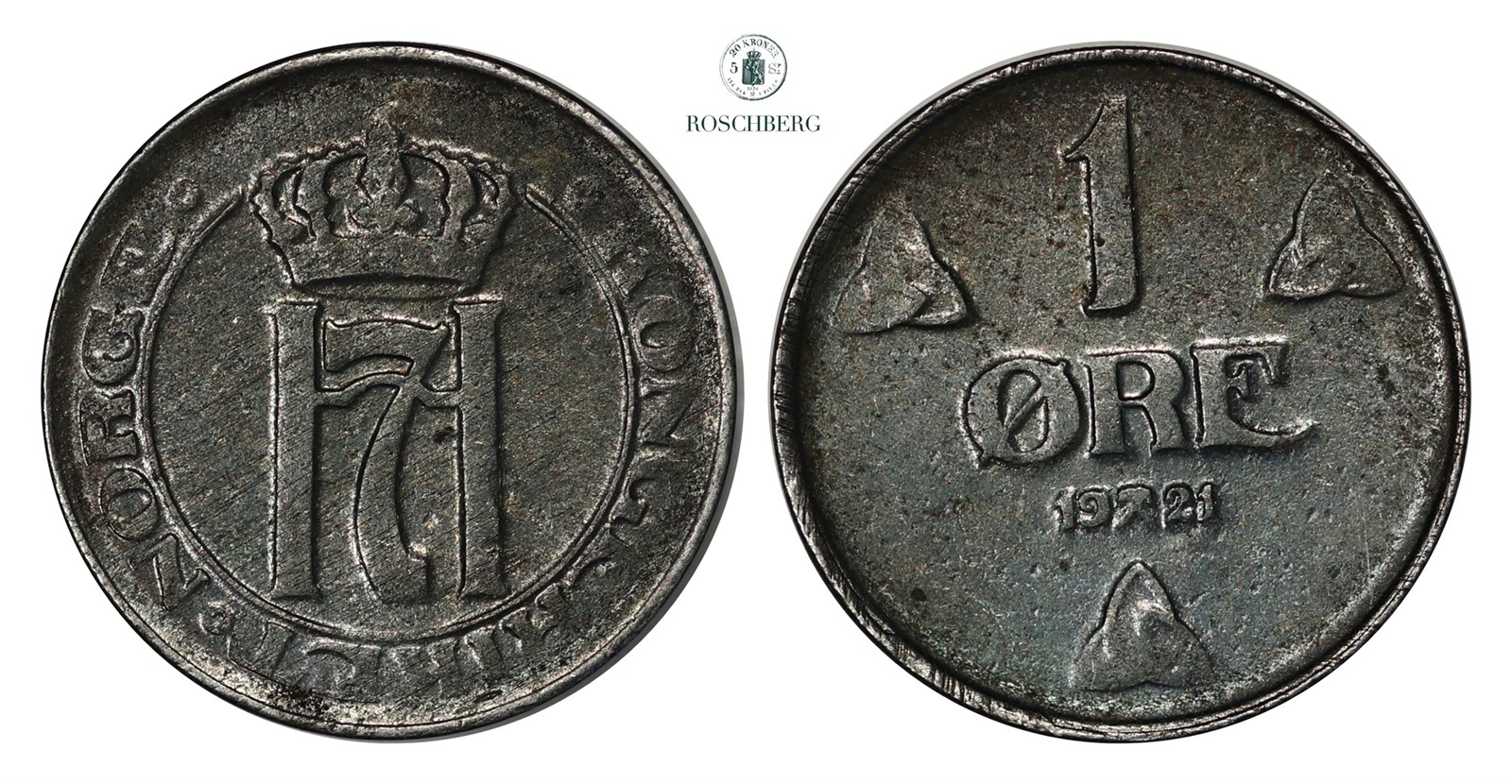 1 Øre 1921 Kv 0 (UNC)