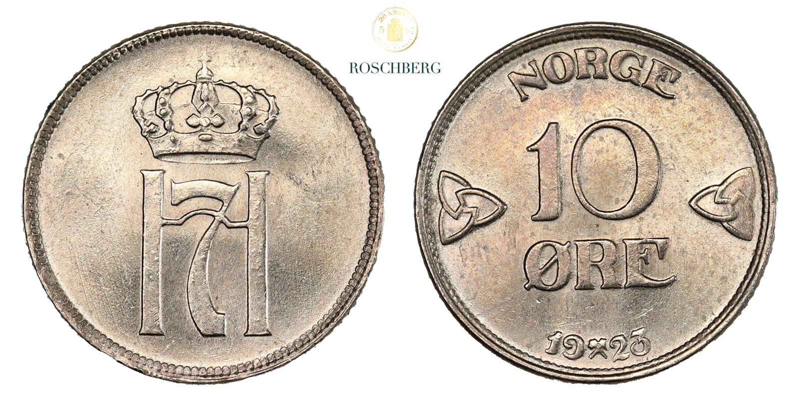 Norge 10 Øre 1923 Kv 0