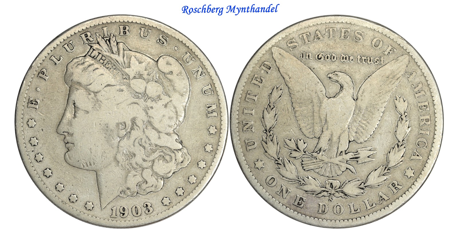 USA Morgan Dollar 1903 S F