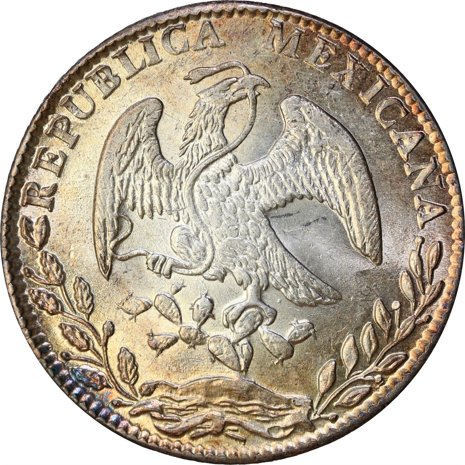 MEXICO. 8 Reales 1884 GO BR UNC