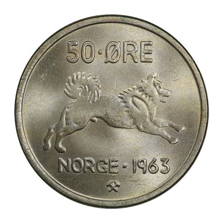 50 Øre 1963 Kv 0